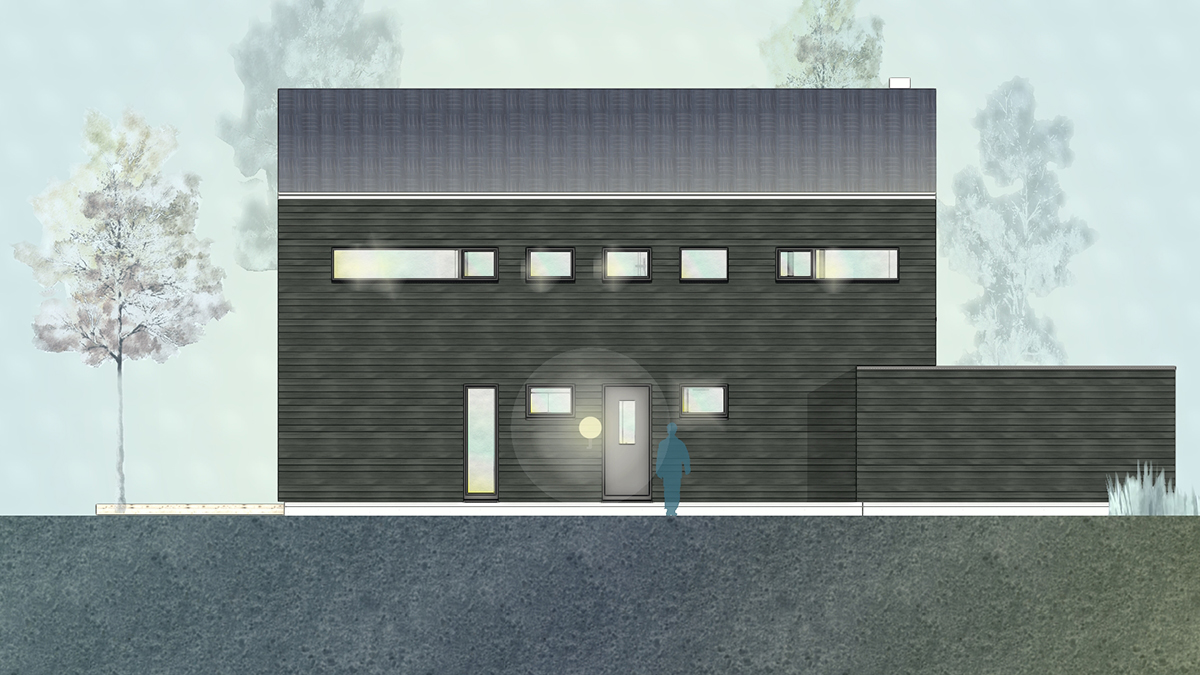 04_Modernes_Holzhaus_Ostsee_Waagerechte_Holzfassade_Stuelpschalung_Ohne_Dachueberstand