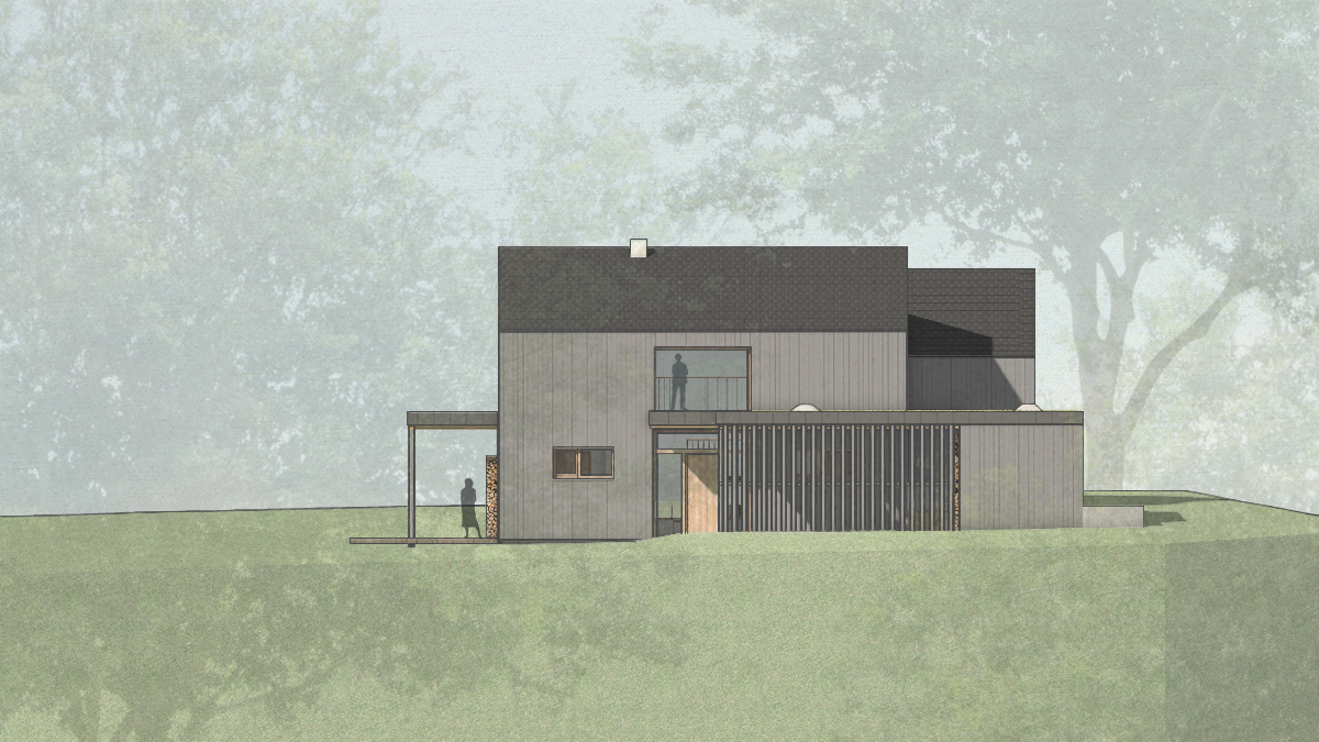 03_Teilunterkellertes_Einfamilienhaus_Satteldach_Split-Level_Einliegerwohnung